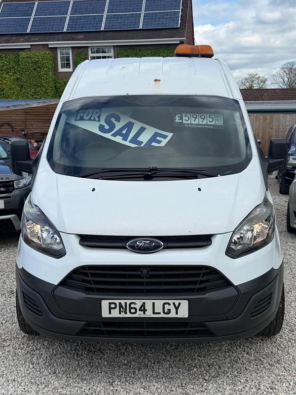 Used Ford Transit Custom 100 HP (73 kW) 2014 White Van