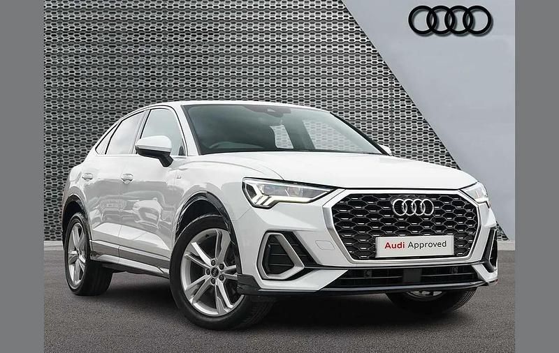 Used Audi Q3 S-Line 150 HP (110 kW) 2022 White SUV