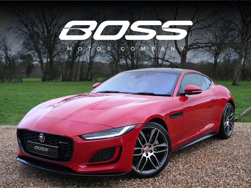 Red Used 2022 Jaguar F-Type R-Dynamic Coupe | £35,995 (Fair price) - Image 1/4
