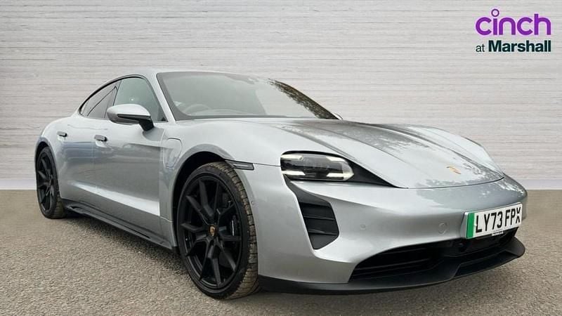 Used Porsche Taycan 439 kW (598 HP) 2023 Silver Sedan
