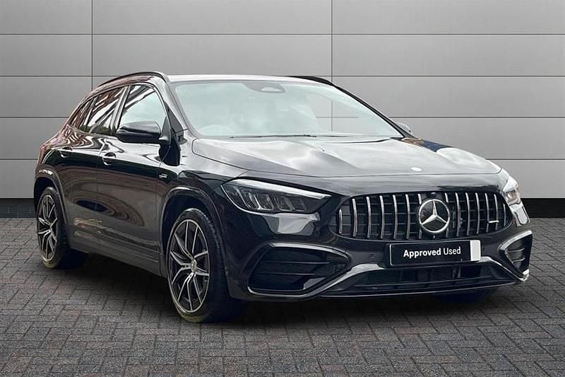 Night black Used 2024 Mercedes GLA35 AMG Premium SUV | £42,990 (Good price) - Image 1/4