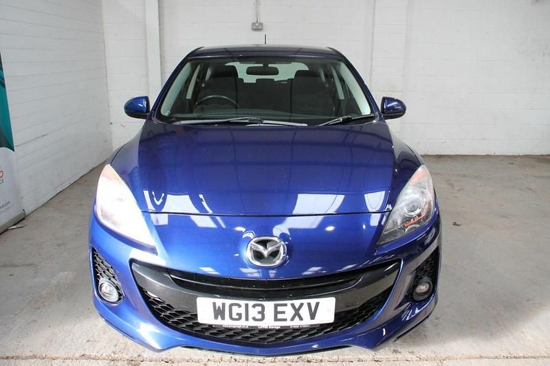 Used Mazda 3 105 HP (77 kW) 2013 Blue Hatchback