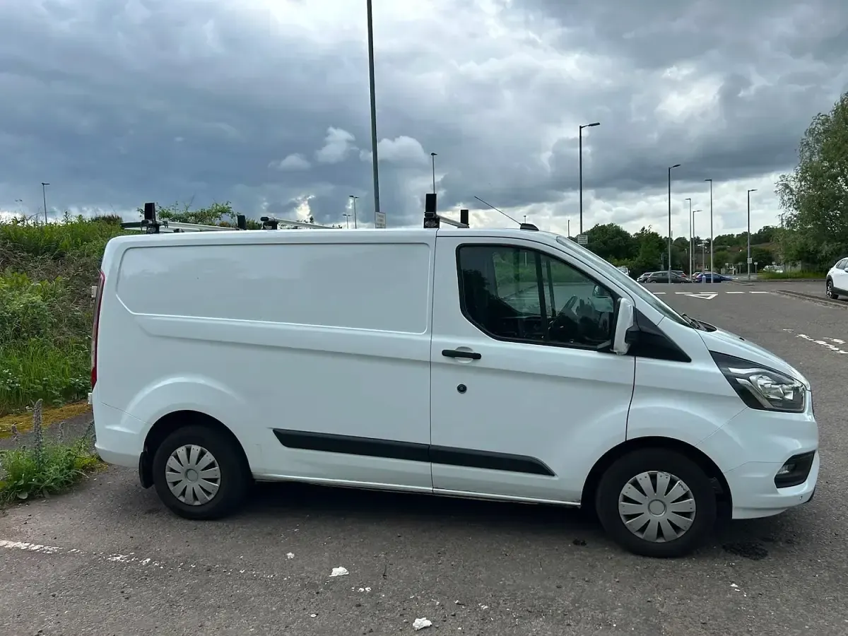 Used Ford Transit Custom Trend 130 HP (95 kW) 2020 White Van