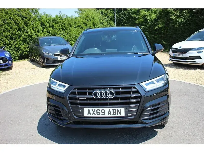 Used Audi Q5 Black Edition 190 HP (139 kW) 2020 Mythos black metallic SUV