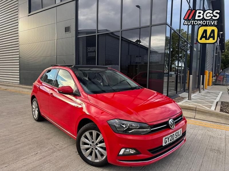 Red Used 2020 VW Polo SEL Hatchback | £11,995 (Super price) - Image 1/4