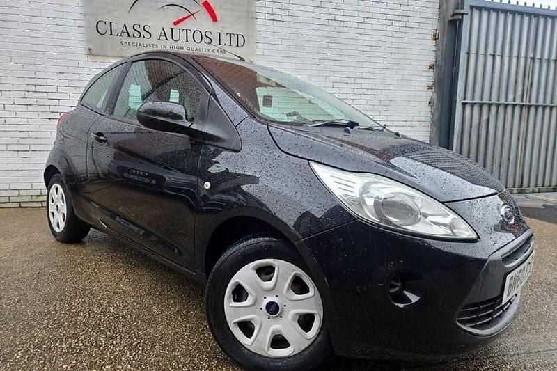 Used Ford Ka 69 HP (50 kW) 2010 Black Hatchback