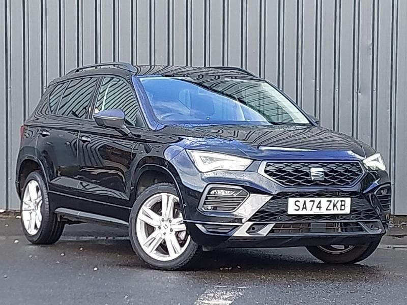 Black Used 2024 Seat Ateca FR SUV | £23,498 (A bit pricey) - Image 1/4