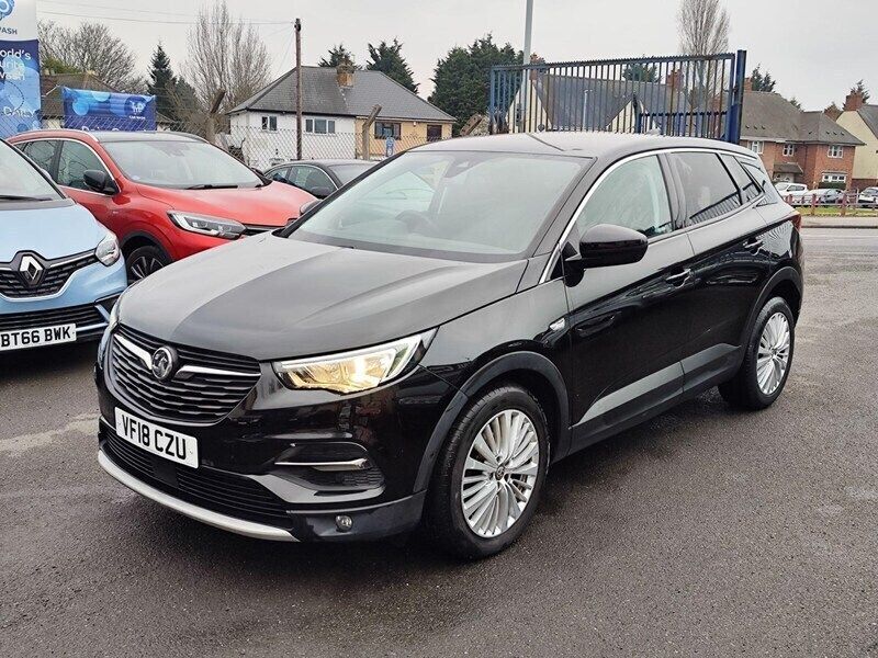 Black Used 2018 Vauxhall Grandland X S SUV | £8,000 (Good price) - Image 1/4