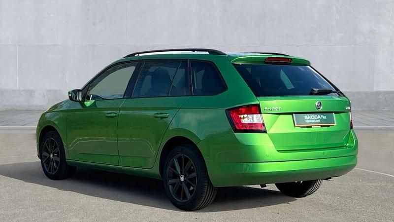 Used Skoda Fabia SE L 110 HP (80 kW) 2015 Green