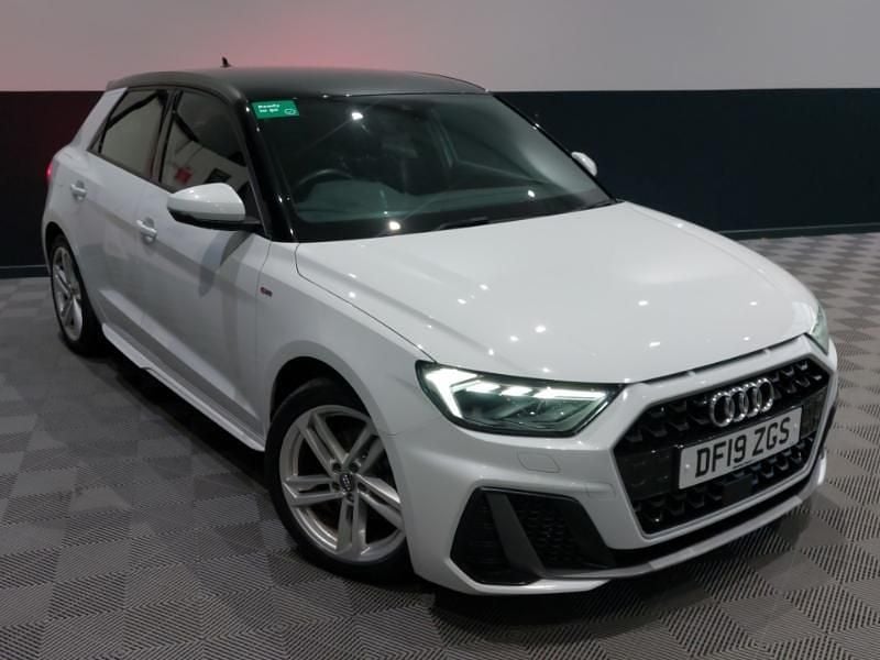 White Used 2019 Audi A1 S-Line Hatchback | £16,998 (Fair price) - Image 1/4