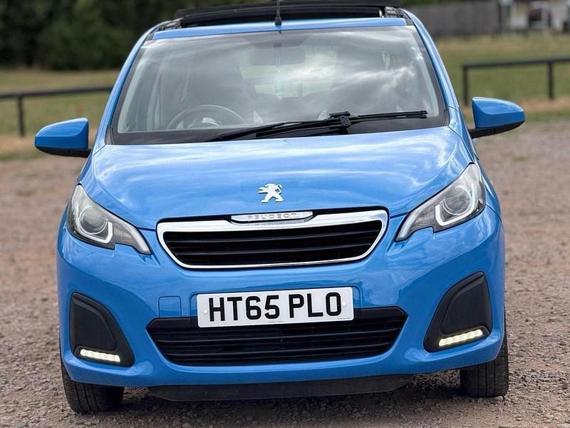 Begagnad Peugeot 108 Active 2016 Blå Halvkombi