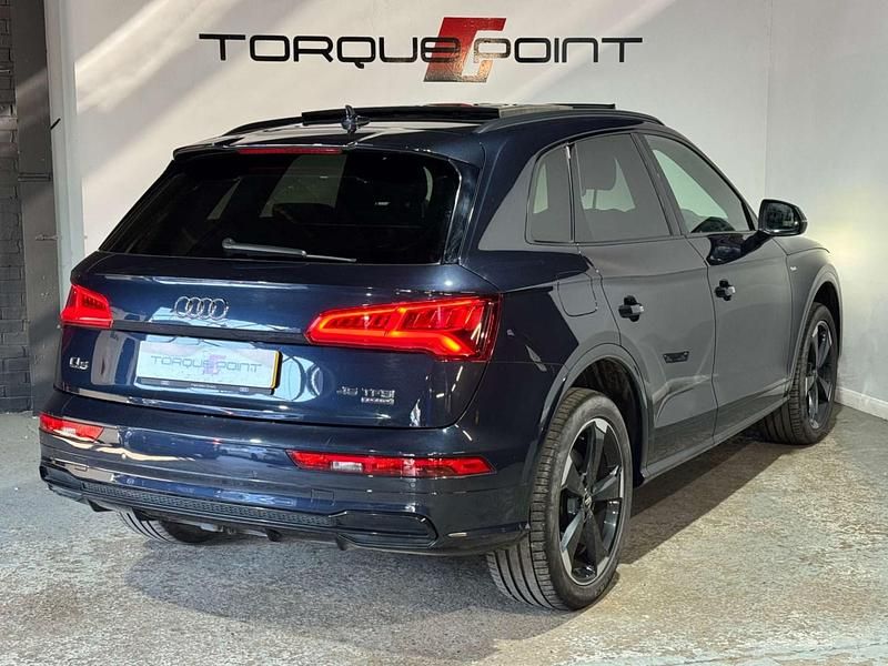 Used Audi Q5 Black Edition 245 HP (180 kW) 2020 Blue SUV