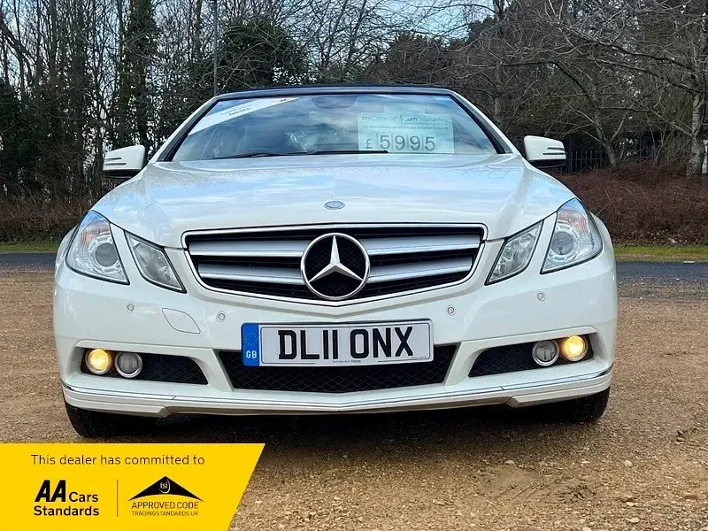 Used Mercedes E220 Edition 1 2011 White Cabriolet
