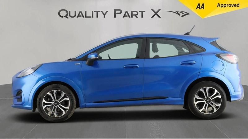 Used Ford Puma ST-Line 125 HP (91 kW) 2021 Blue SUV