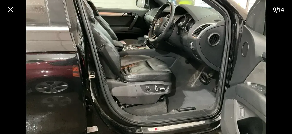 Used Audi Q7 S-Line 245 HP (180 kW) 2015 Black SUV
