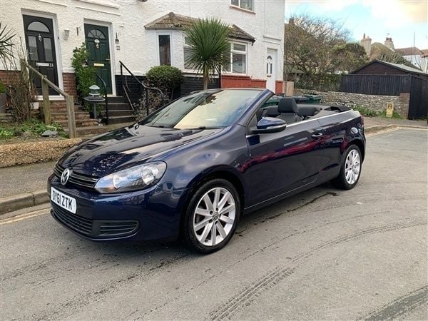 Blue Used 2012 VW Golf Cabriolet S Cabriolet | £3,990 (Super price) - Image 1/1
