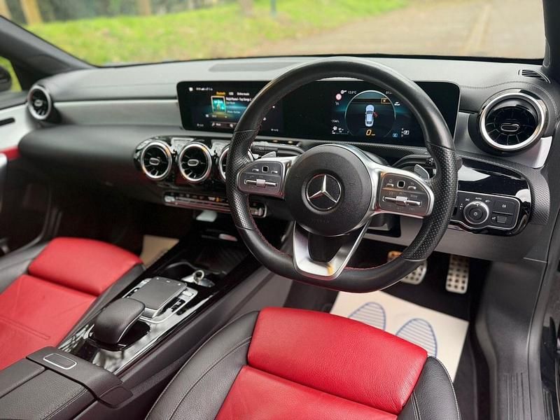 Used Mercedes CLA200 AMG line 2019 Black Coupe