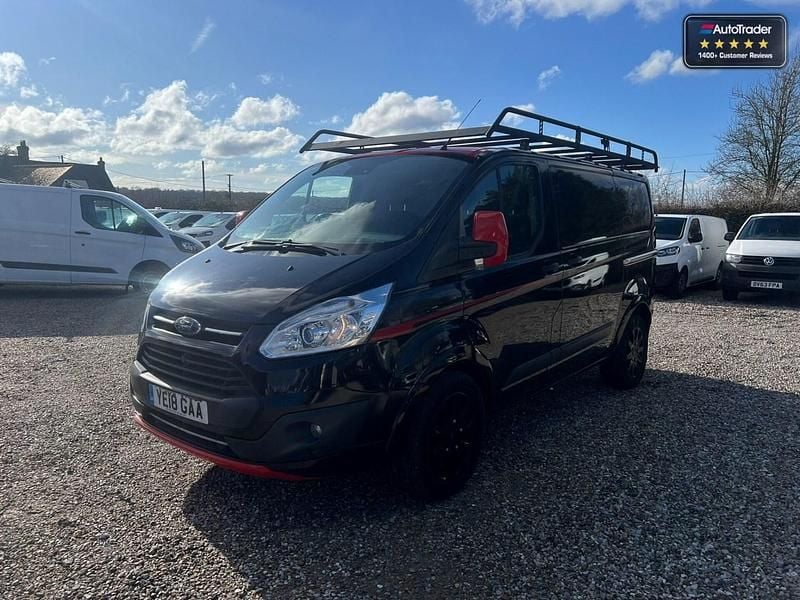 Used Ford Transit Custom Trend 170 HP (125 kW) 2018 Black Van