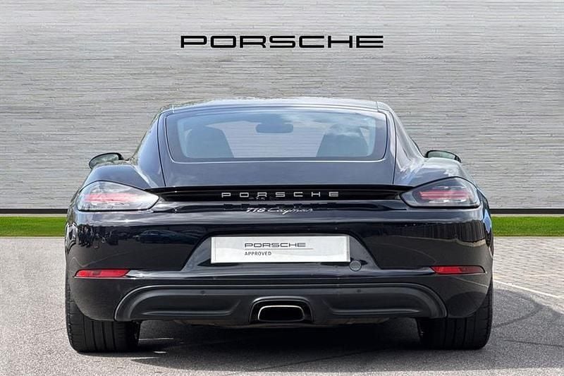 Used Porsche Cayman 300 HP (220 kW) 2017 Black Coupe