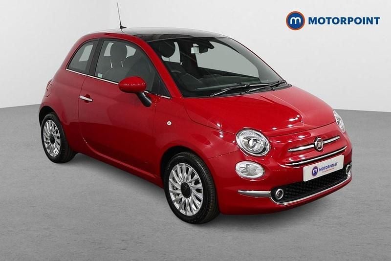 Red Used 2023 Fiat 500 Hatchback | £8,699 (Fair price) - Image 1/4