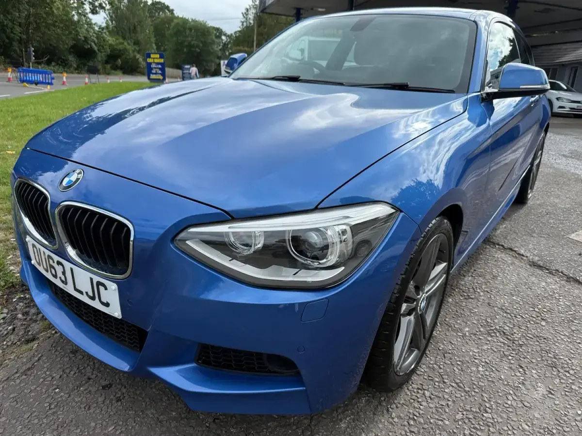 Used BMW 118 M Sport 170 HP (125 kW) 2013 Blue Hatchback