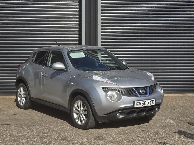Silver Used 2010 Nissan Juke Acenta SUV | £3,495 (Fair price) - Image 1/4