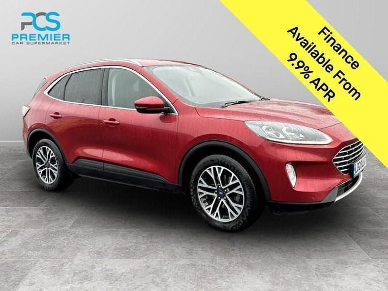Red Used 2020 Ford Kuga Titanium SUV | £14,195 (Fair price) - Image 1/3