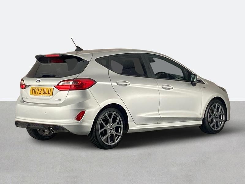 Used Ford Fiesta ST-Line 125 HP (91 kW) 2022 Silver Hatchback