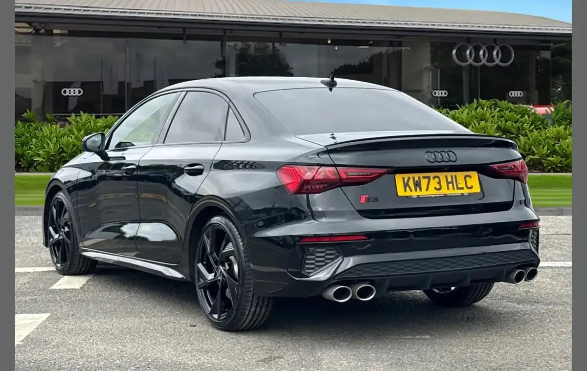 Used Audi A3 Black Edition 306 HP (225 kW) 2023 Black Sedan