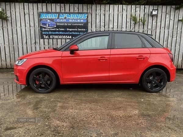 Red Used 2015 Audi A1 Sport Hatchback | £8,850 (Good price) - Image 1/4