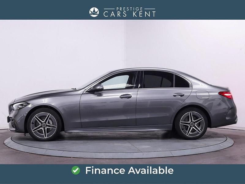 Used Mercedes C300e AMG line 2022 Grey Sedan
