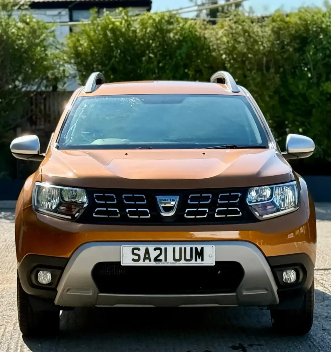 Used Dacia Duster Comfort 100 HP (73 kW) 2021 Orange SUV