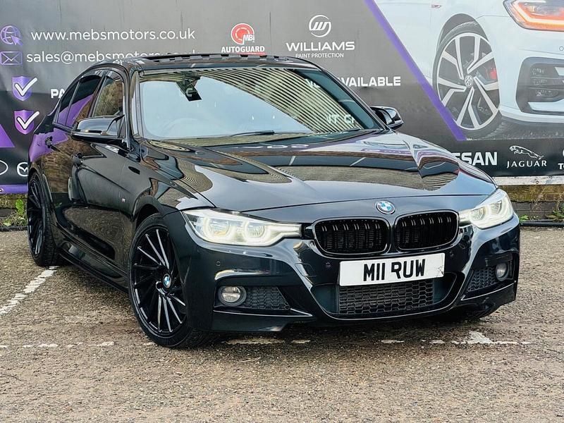 Black Used 2017 BMW 318 M Sport Sedan | £11,900 (Fair price) - Image 1/3
