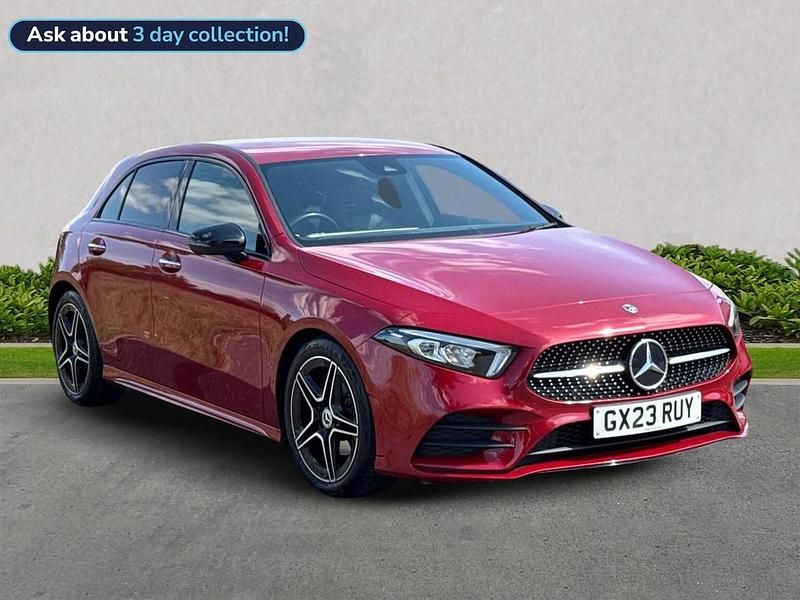 Red Used 2023 Mercedes A180 AMG Line Premium Hatchback | £23,199 (A bit pricey) - Image 1/4