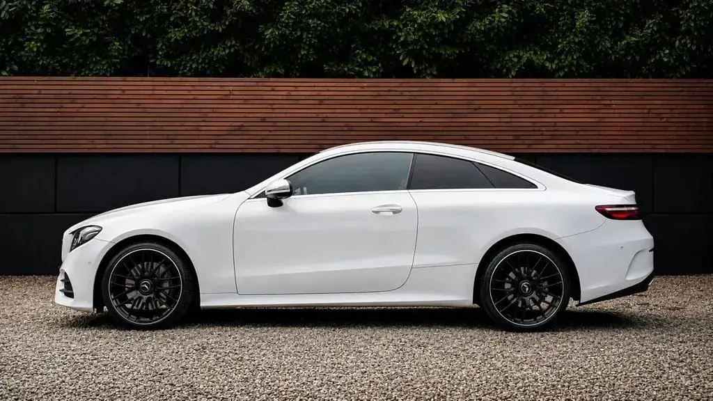 Used Mercedes E300 AMG Line Premium 2020 White Coupe