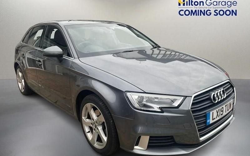 Grey Used 2019 Audi A3 Sportback Sport Hatchback | £13,350 (Fair price) - Image 1/1