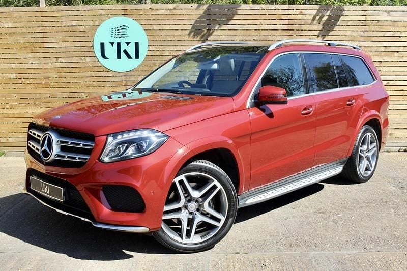 Used Mercedes GLS350 AMG line 2016 Red SUV