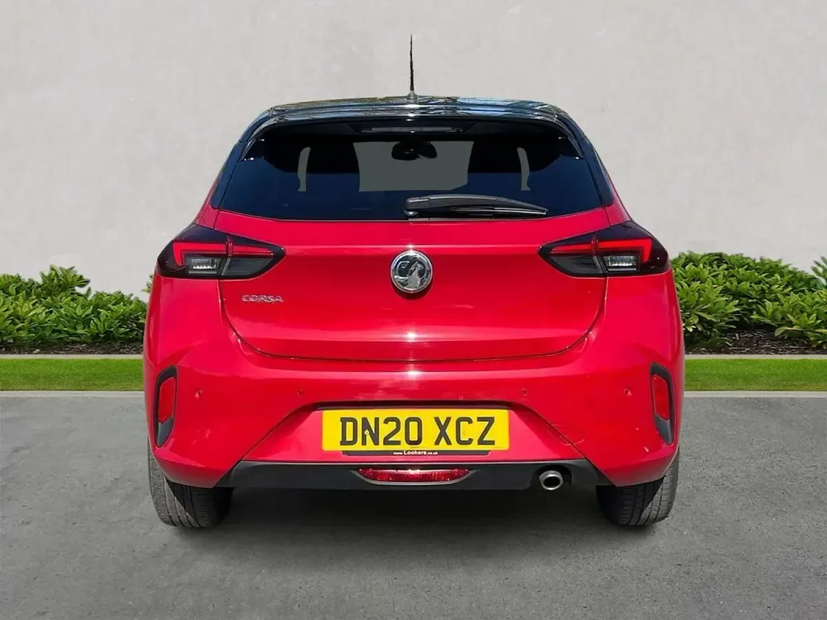 Used Vauxhall Corsa SRi 100 HP (73 kW) 2020 Red Hatchback