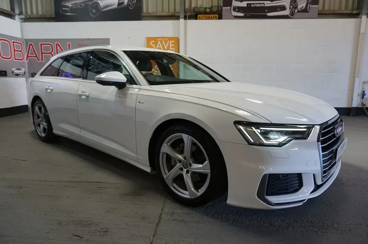 Used Audi A6 S-Line 2019 White Estate