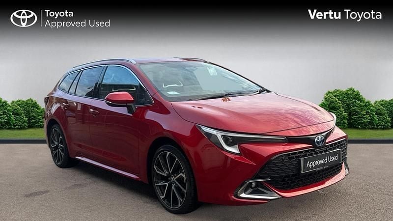 Red Used 2024 Toyota Corolla Sport Estate | £26,468 (A bit pricey) - Image 1/3