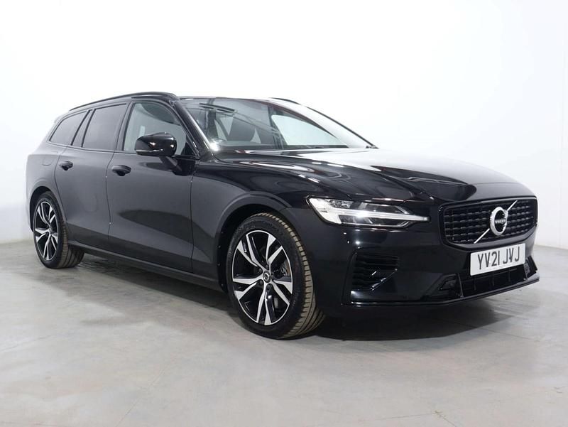 Black Used 2021 Volvo V60 R-Design Estate | £21,600 (Fair price) - Image 1/1
