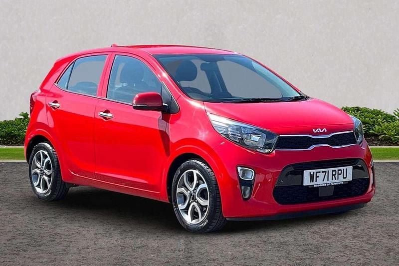 Red Used 2021 Kia Picanto 3 Hatchback | £11,610 (Fair price) - Image 1/4