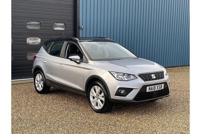 Used Seat Arona SE Technology 95 HP (69 kW) 2018 Silver SUV
