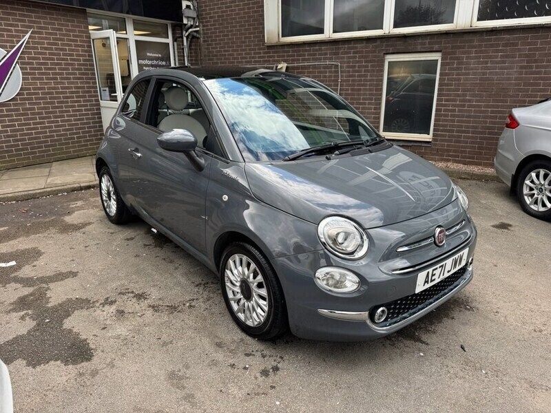 Grey Used 2021 Fiat 500 Dolcevita Hatchback | £9,990 (Fair price) - Image 1/4