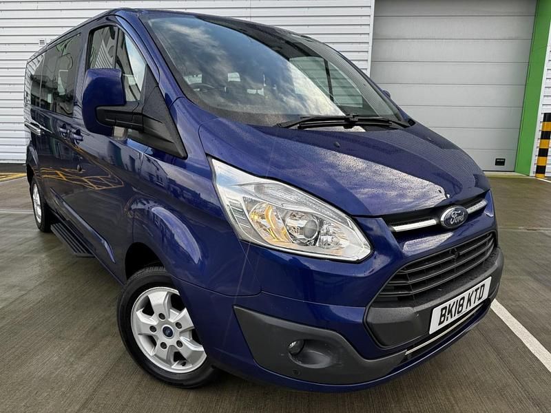 Used Ford Tourneo Custom Titanium 2018 Blue Van