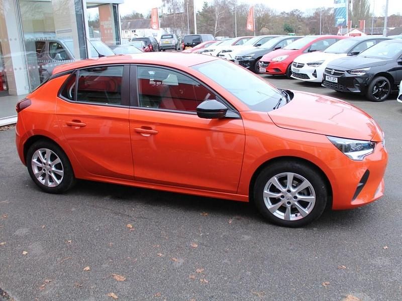 Used Vauxhall Corsa Edition 75 HP (55 kW) 2021 Orange Hatchback