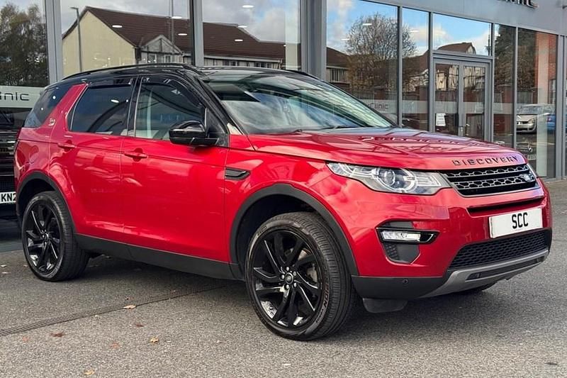 Red Used 2017 Land Rover Discovery Sport HSE SUV | £10,250 (Good price) - Image 1/1