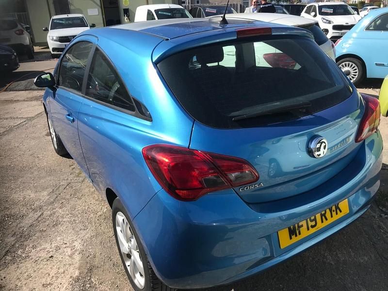 Used Vauxhall Corsa 90 HP (66 kW) 2019 Blue Hatchback