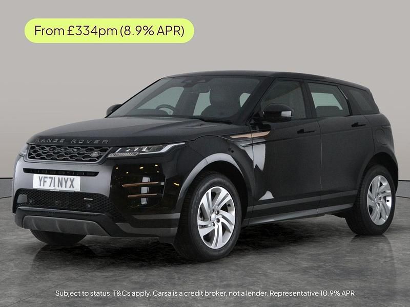 Black Used 2021 Land Rover Range Rover evoque R-Dynamic Estate | £22,712 (Good price) - Image 1/2