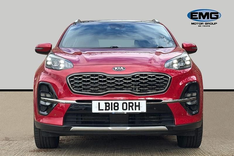 Used Kia Sportage GT-Line S 174 HP (127 kW) 2018 Red SUV